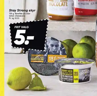 Bilka Stay Strong skyr tilbud