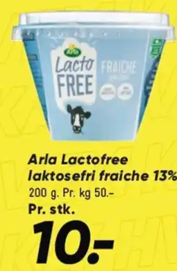 Bilka Arla Lactofree laktosefri fraiche 13% tilbud