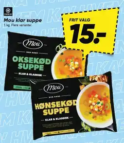 Bilka Mou klar suppe tilbud