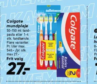 Bilka Colgate mundpleje tilbud