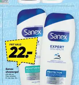 Bilka Sanex showergel tilbud