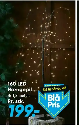 160 LED Hængepil