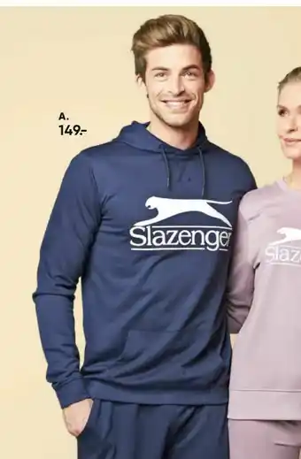 Bilka Slazenger hoodie tilbud