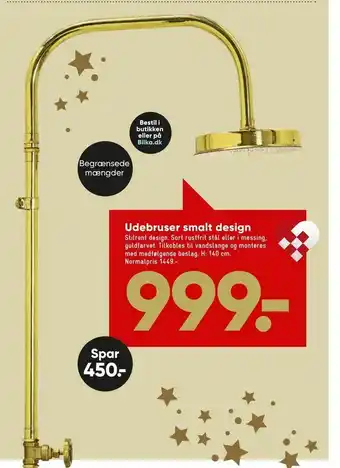 Bilka Udebruser smalt design tilbud