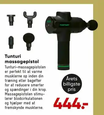 Tunturi massage pistol