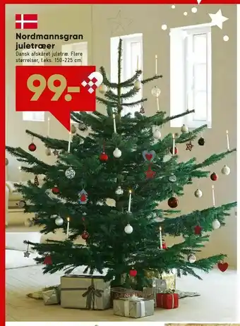 Bilka Nordmannsgran juletræer tilbud