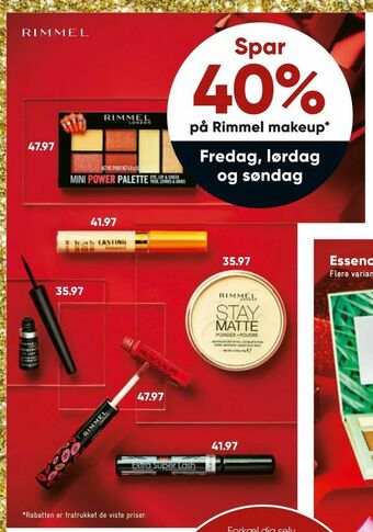 Bilka Rimmel makeup tilbud