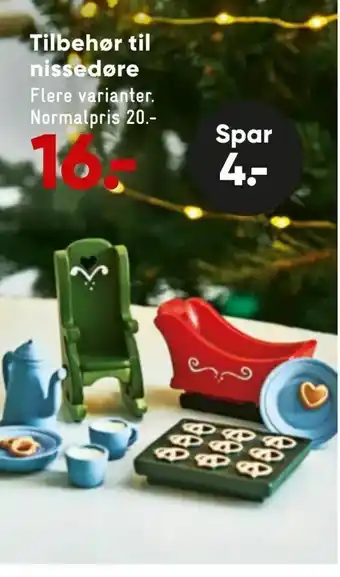 Bilka Tilbehør til nissedøre tilbud