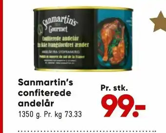 Sanmartin's confiterede andelår