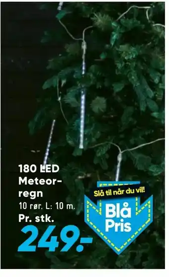 Bilka 180 LED Meteorregn tilbud