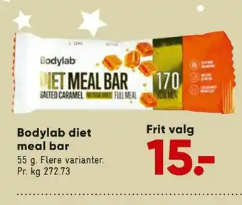 Bodylab diet meal bar