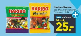 Bilka Haribo slikpose tilbud