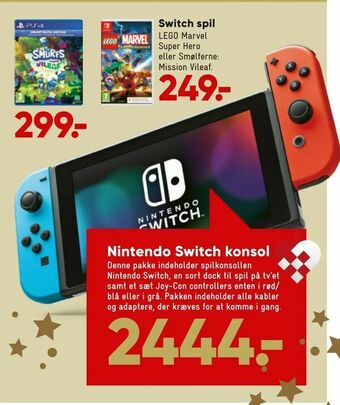 Bilka Nintendo Switch konsol tilbud