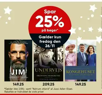 Bilka På bøger* tilbud