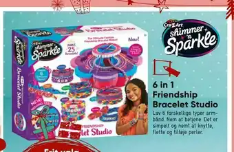 Bilka 6 in 1 Friendship Bracelet Studio tilbud