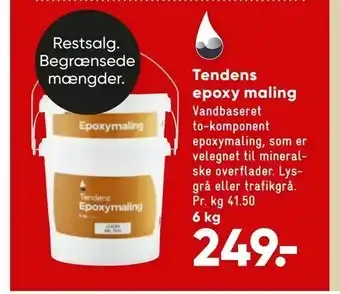 Bilka Tendens epoxy maling tilbud