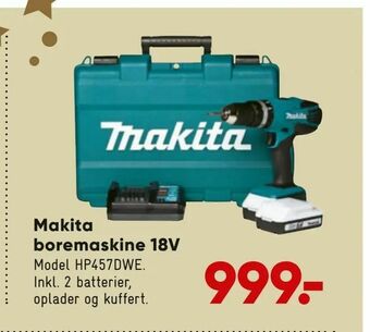 Makita boremaskine 18V