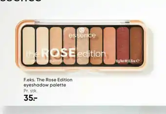 Bilka The Rose Edition eyeshadow palette tilbud