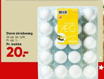 Bilka Dava skrabeæg tilbud