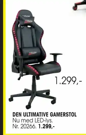 Den ultimative gamerstol