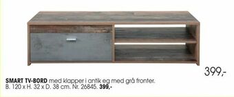 Daells Bolighus Smart tv-bord tilbud