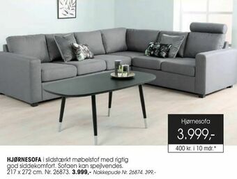 Daells Bolighus Hjørnesofa tilbud
