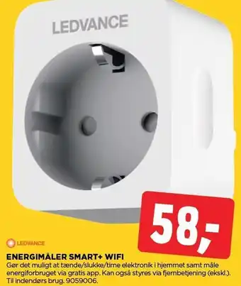 jem & fix ENERGIMÅLER SMART+ WIFI tilbud