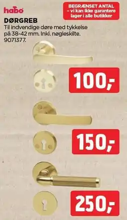 jem & fix DØRGREB tilbud