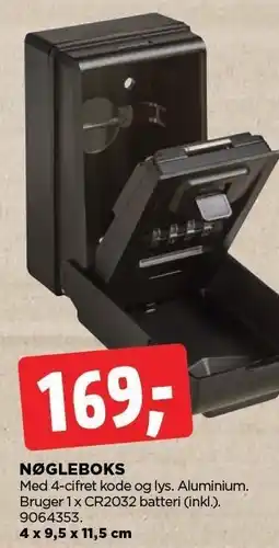 jem & fix NØGLEBOKS tilbud
