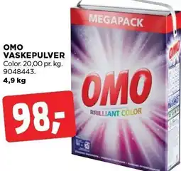 jem & fix OMO VASKEPULVER tilbud