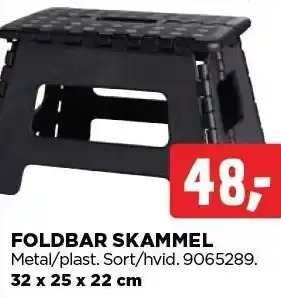 jem & fix FOLDBAR SKAMMEL tilbud