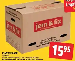 jem & fix FLYTTEKASSE tilbud