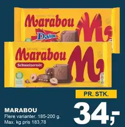 Let-Køb MARABOU tilbud