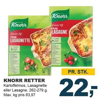 Let-Køb KNORR RETTER tilbud