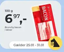 Netto Bacon i skiver tilbud