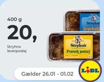 Netto Stryhns leverpostej tilbud