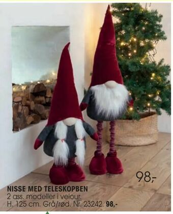 Daells Bolighus Nisse med teleskopben tilbud