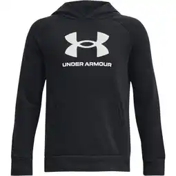 Sport 24 Under Armour Rival Big Logo Hættetrøje Børn tilbud