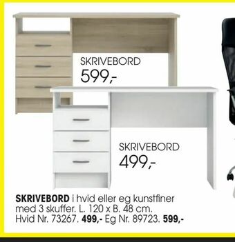 Daells Bolighus Skrivebord tilbud