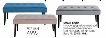 Daells Bolighus Smart bænk tilbud