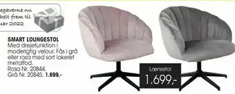 Daells Bolighus Smart loungestol tilbud