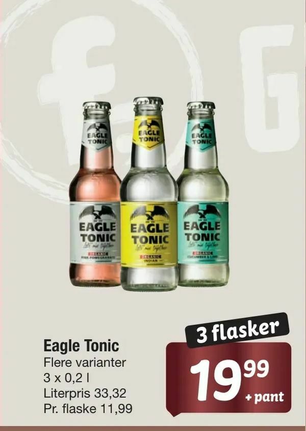 Eagle Tonic tilbud hos Fakta Tyskland