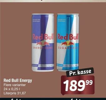Fakta Tyskland Red Bull Energy tilbud