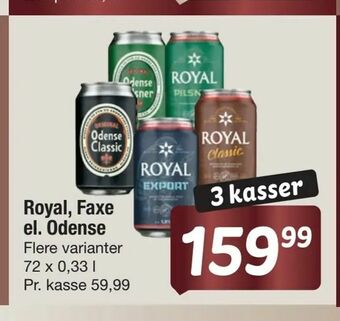 Fakta Tyskland Royal, Faxe el. Odense tilbud
