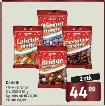 Fakta Tyskland Carletti tilbud