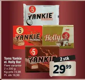 Fakta Tyskland Toms Yankie el. Holly Bar tilbud