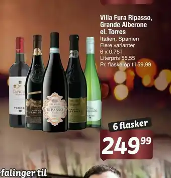 Fakta Tyskland Villa Fura Ripasso, Grande Alberone el. Torres tilbud