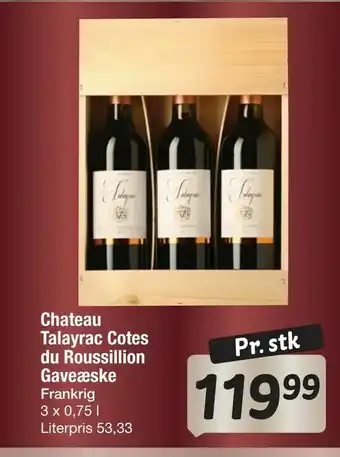 Fakta Tyskland Chateau Talayrac Cotes du Roussillion Gaveæske tilbud