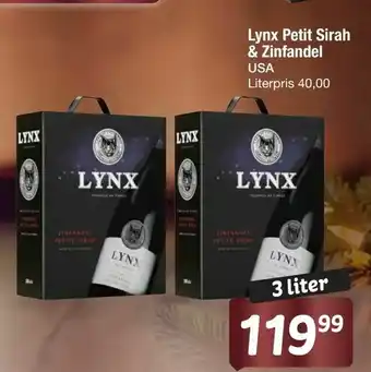 Lynx Petit Sirah & Zinfandel
