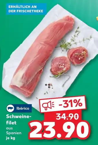 Kaufland Schweine- filet tilbud